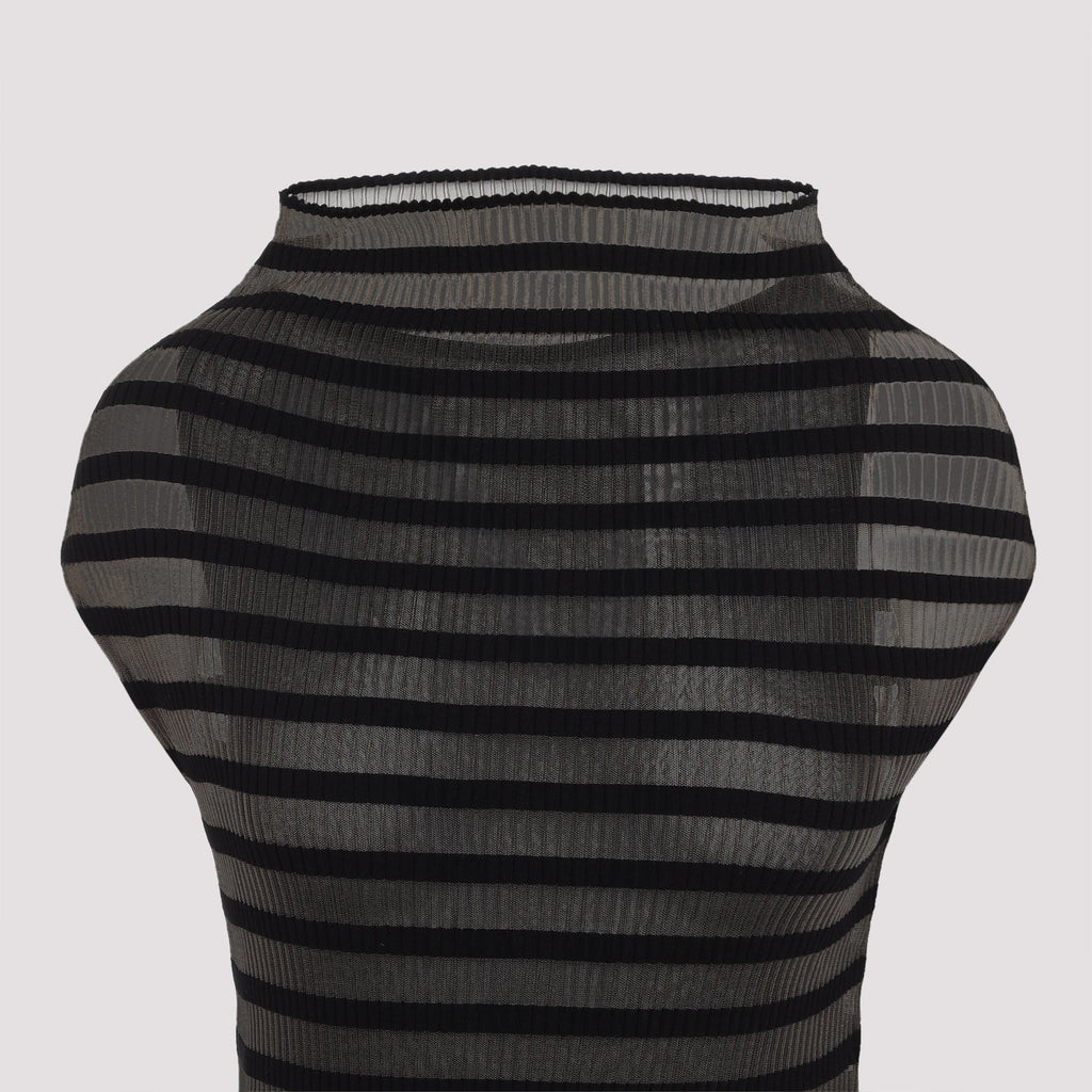 Jean Paul Gaultier Mariniere Stripes Long Dress