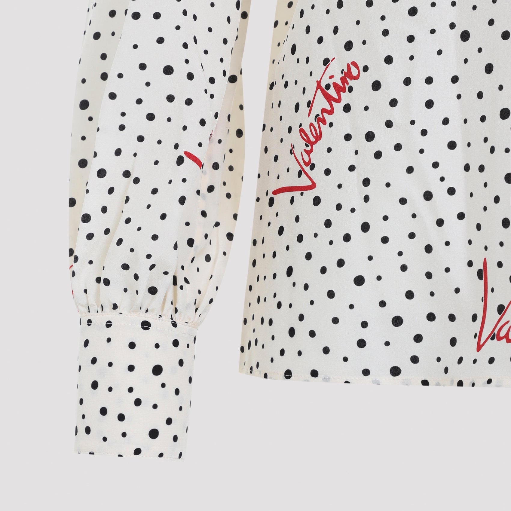Valentino Bollicine Crepe Shirt