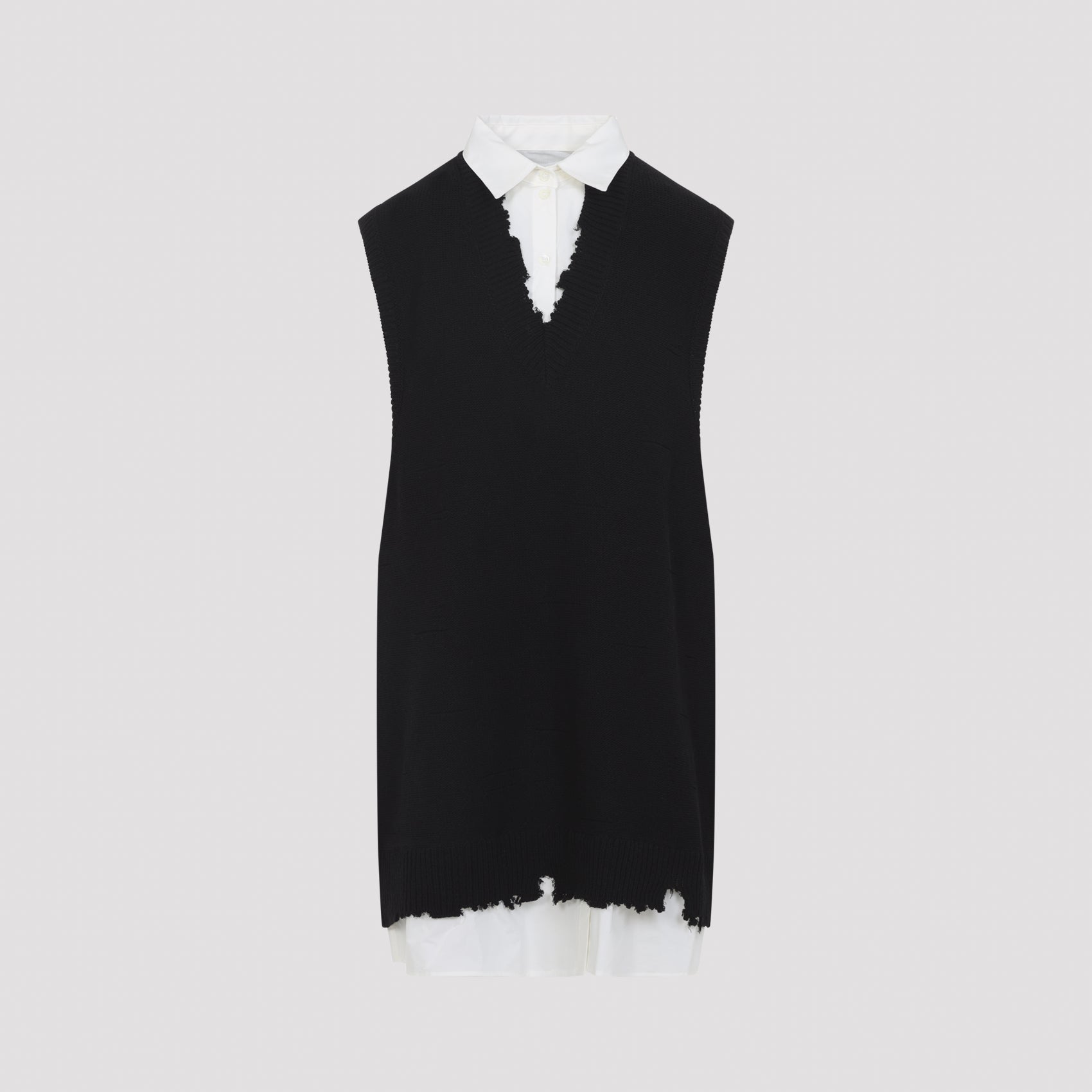 Mm6 Maison Margiela Cotton Mini Dress