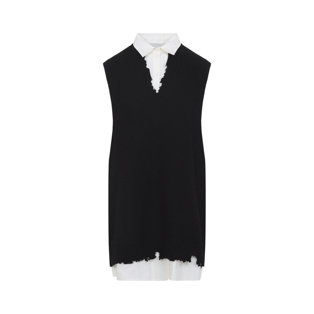 Mm6 Maison Margiela Cotton Mini Dress
