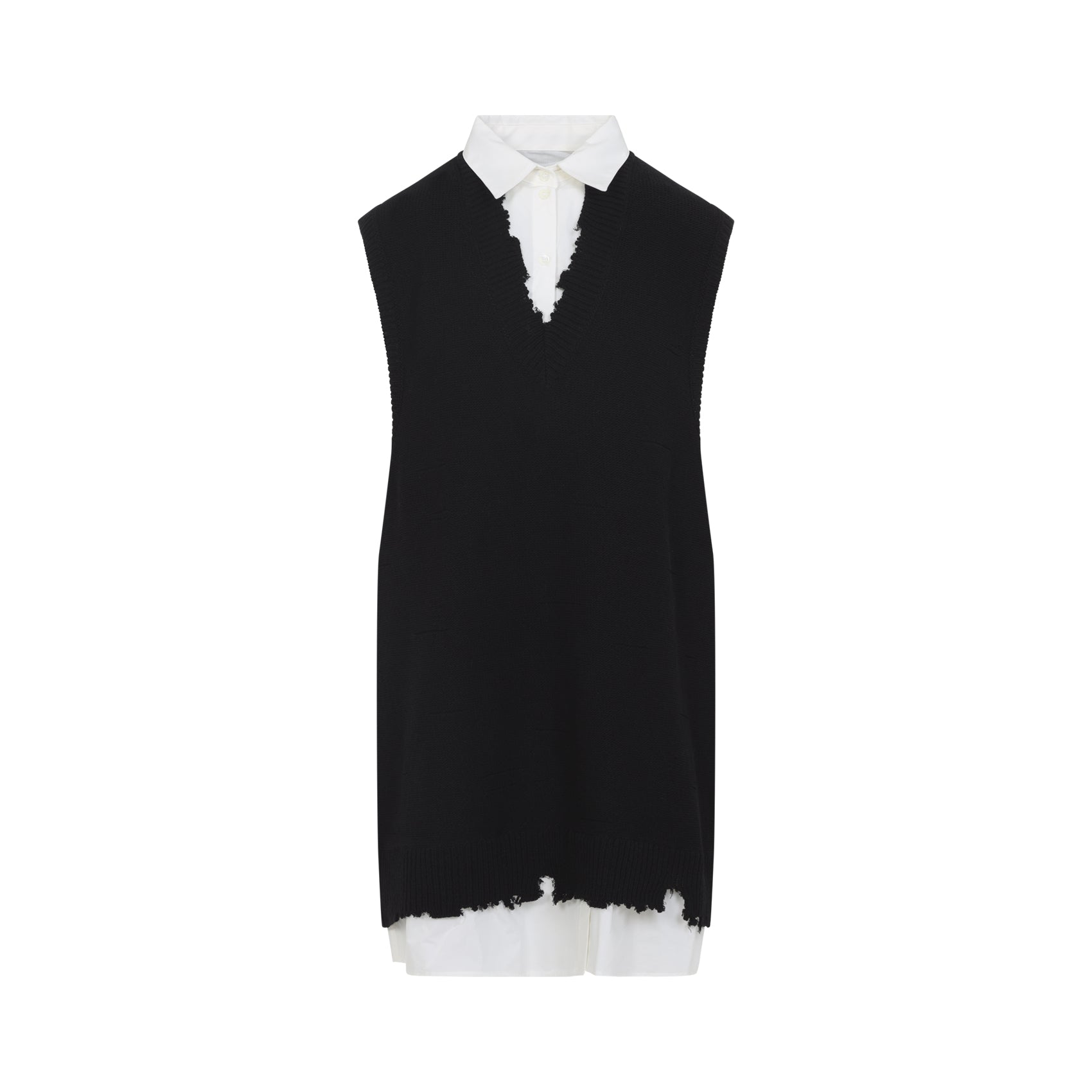 Mm6 Maison Margiela Cotton Mini Dress