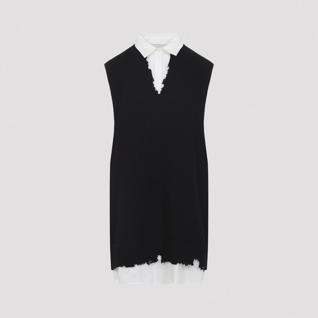 Mm6 Maison Margiela Cotton Mini Dress