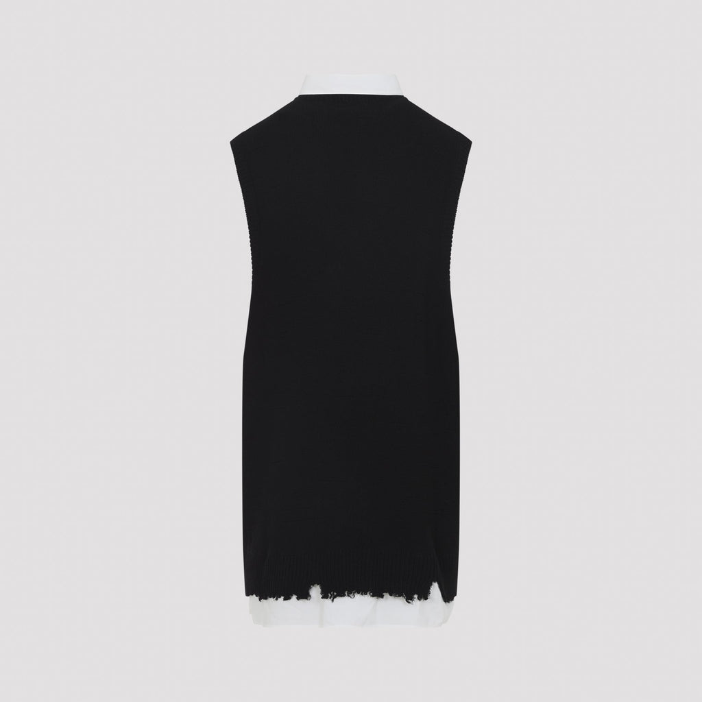 Mm6 Maison Margiela Cotton Mini Dress