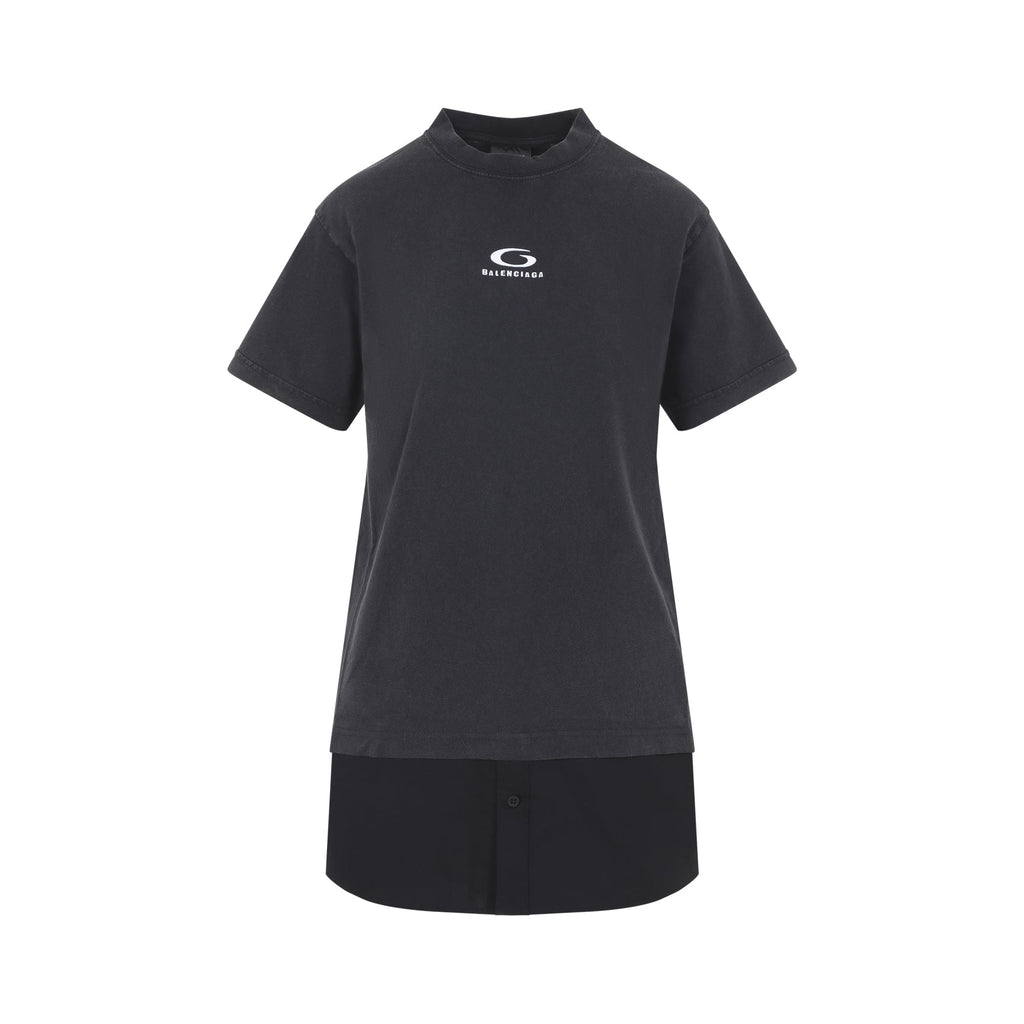 Balenciaga Hybrid Mini Dress