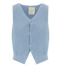 K.K. Light Blue Knitted Top