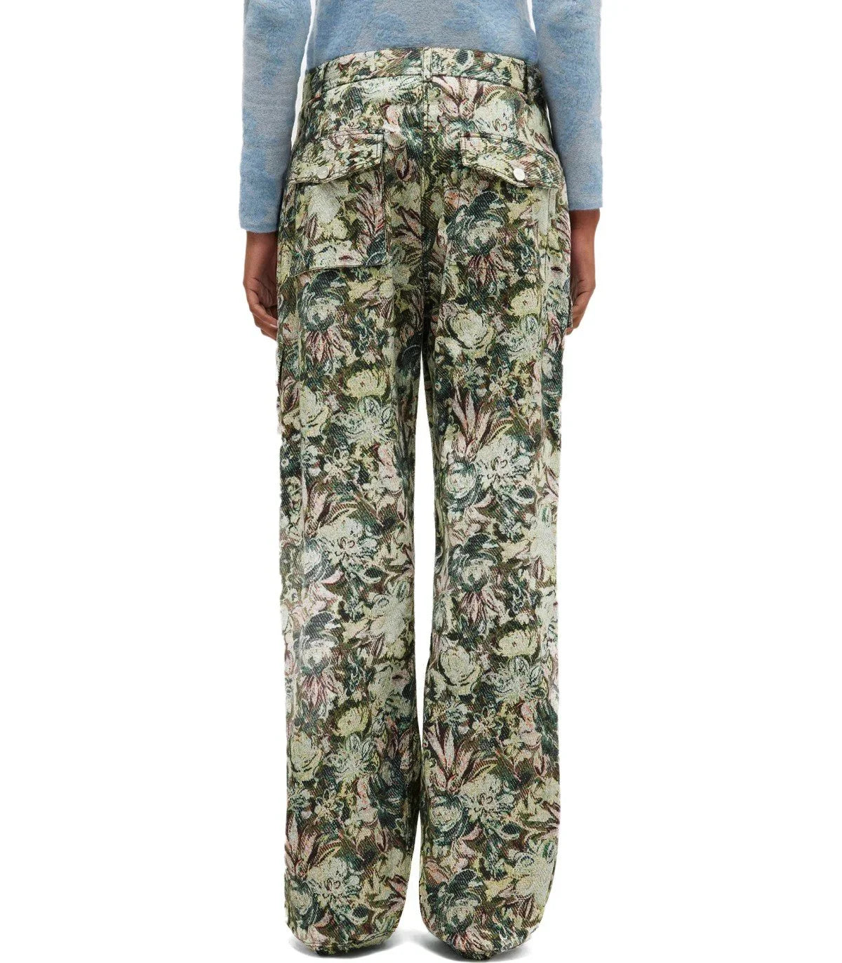 Ganni Jadeite Twill Pants