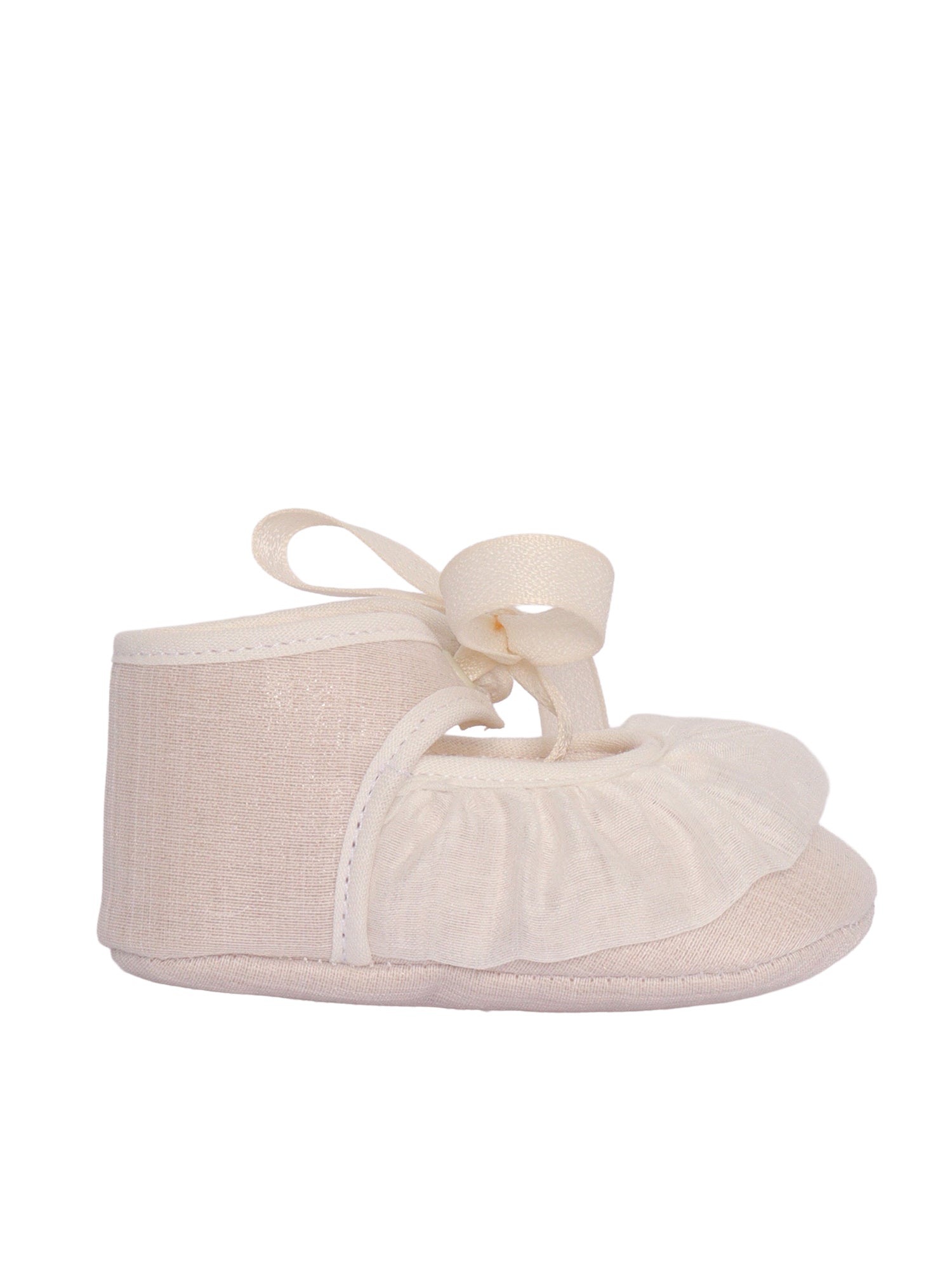 Paz Rodriguez Woven Newborn Shoes "Esencial"