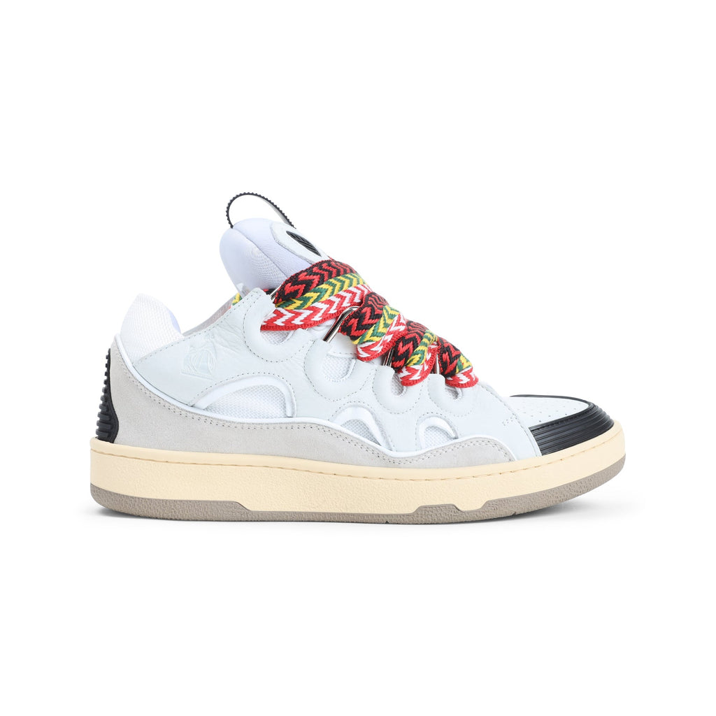 Lanvin Leather Curb Sneakers