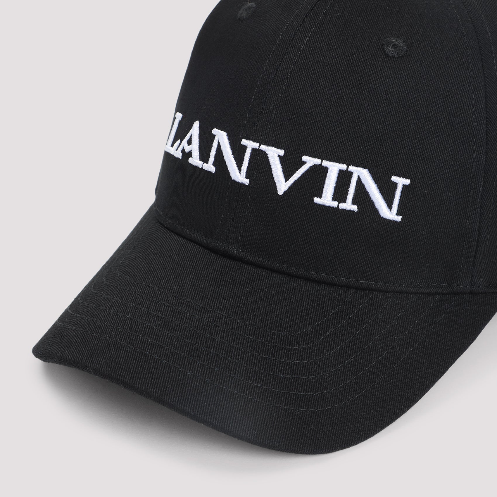 Lanvin Baseball Logo Hat
