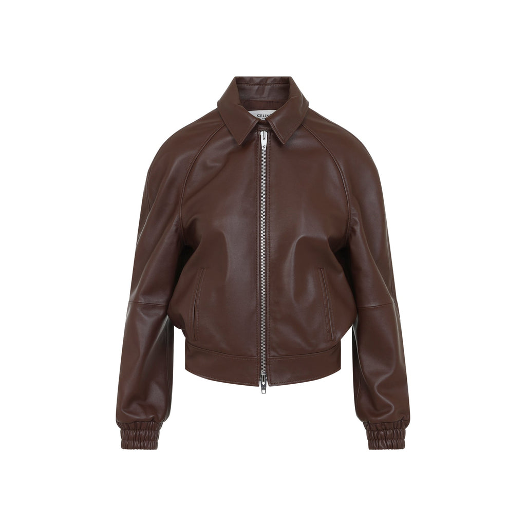 Celine Lamb Leather Jacket