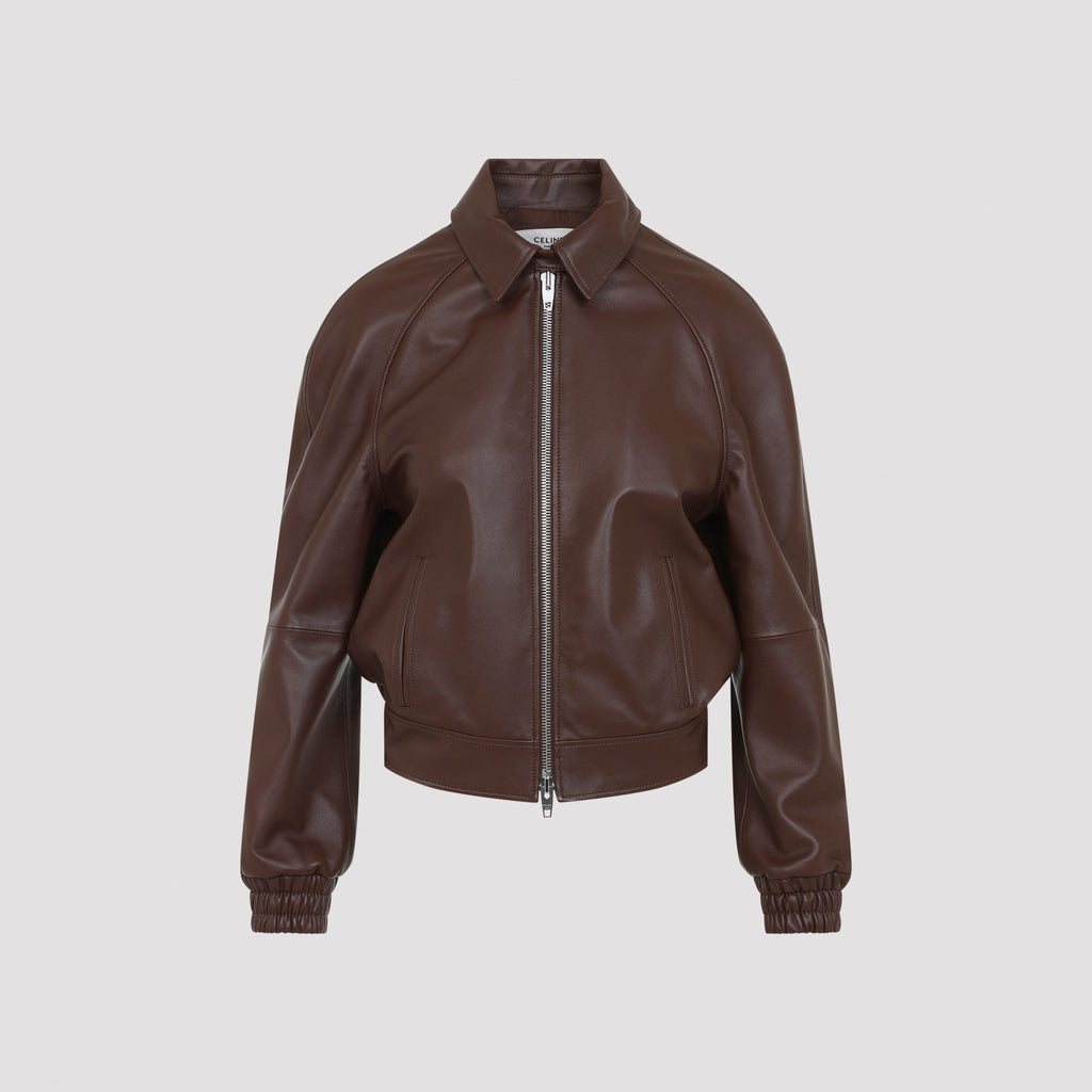 Celine Lamb Leather Jacket