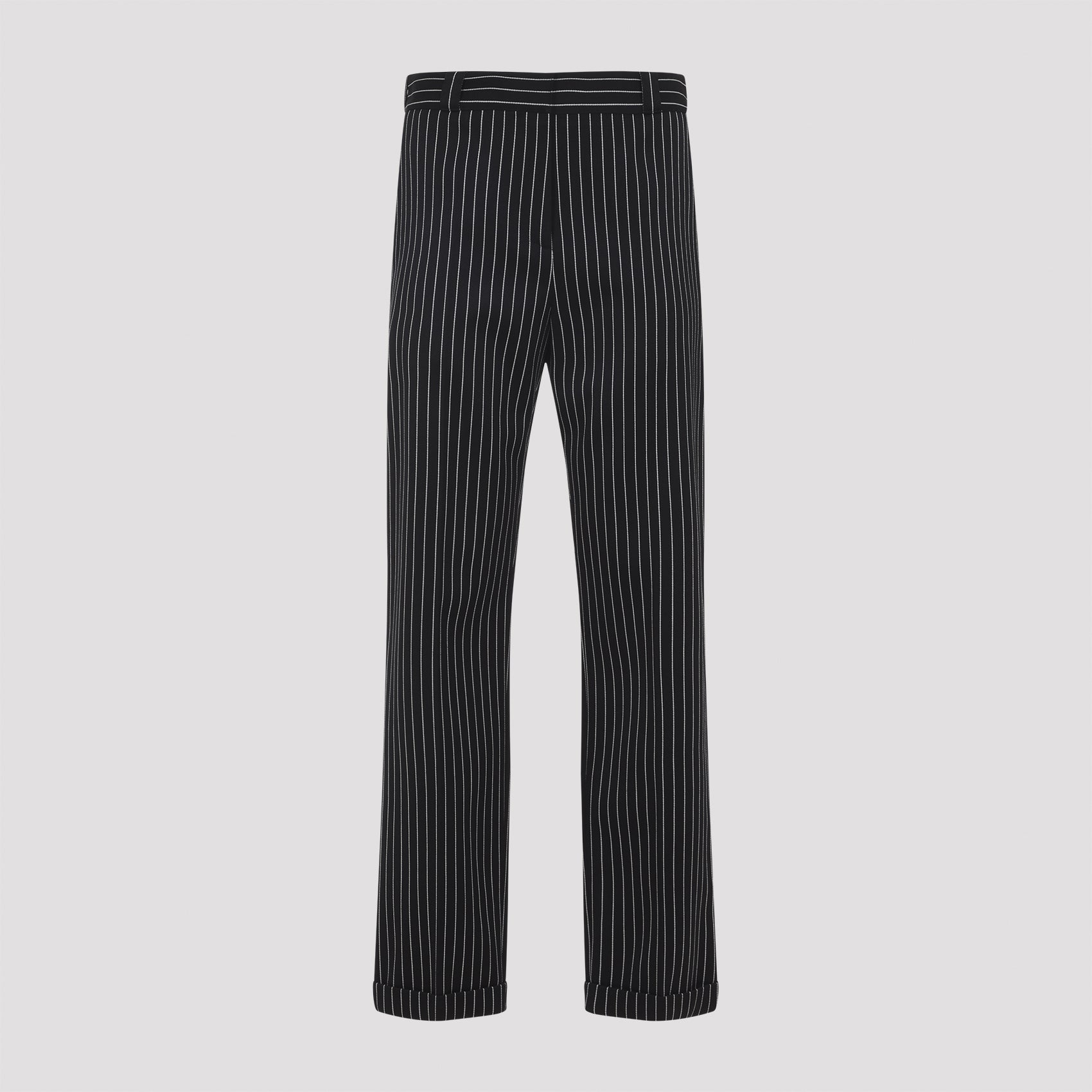 Tom Ford Striped Wool Chino Pants
