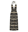 Pahiesa Formentera Bicolor Sleeveless Long Dress