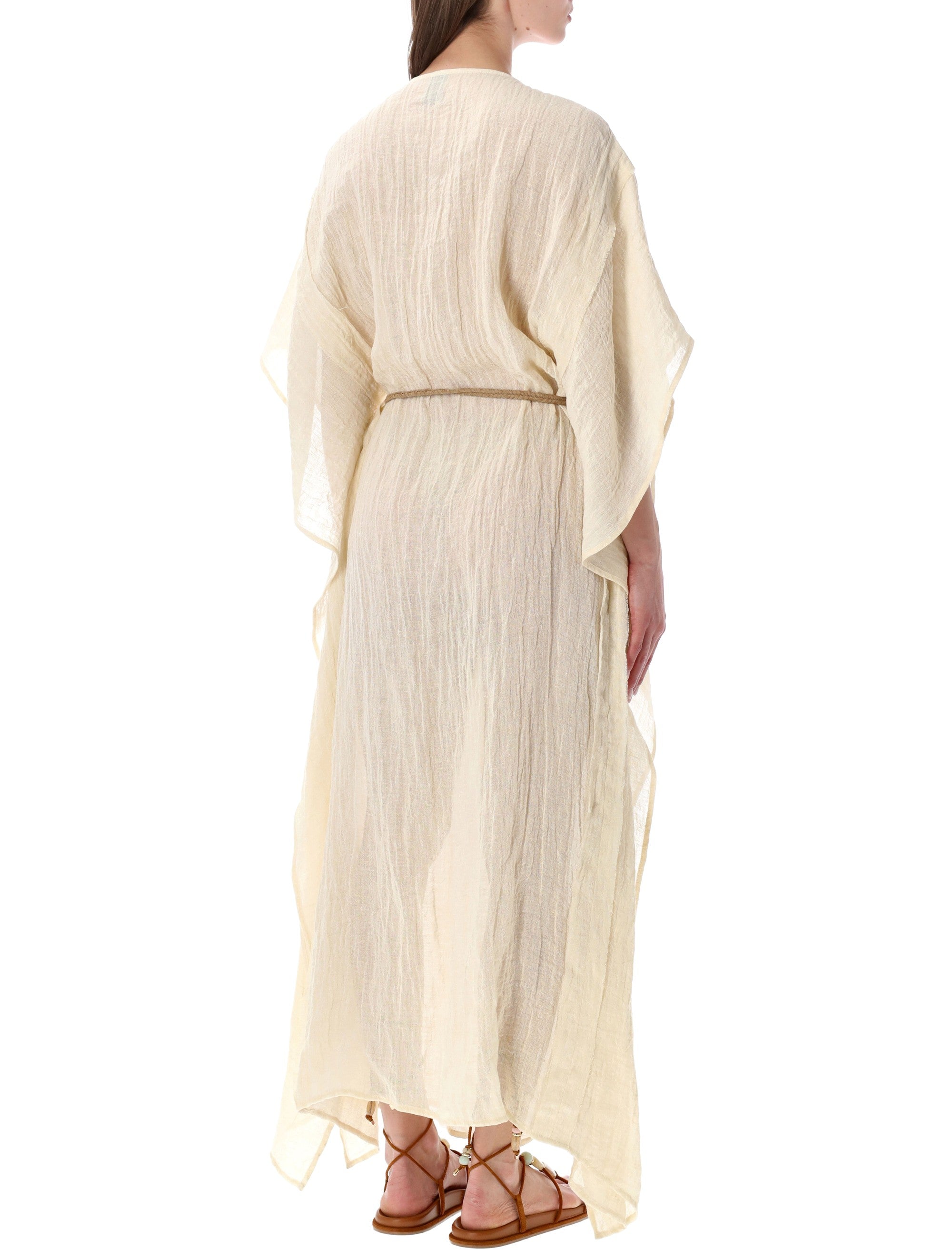 120% Lino Dresses Natural