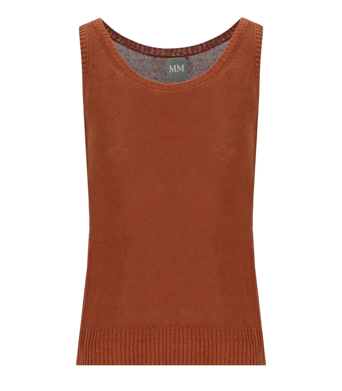 Mm Max Mara Brava Rust Red Top