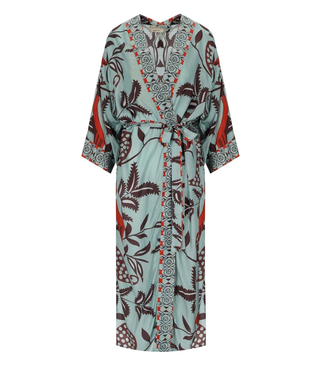 Pahiesa Formentera Light Blue Kimono