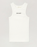 Palm Angels Classic Logo Fitted Tank Top