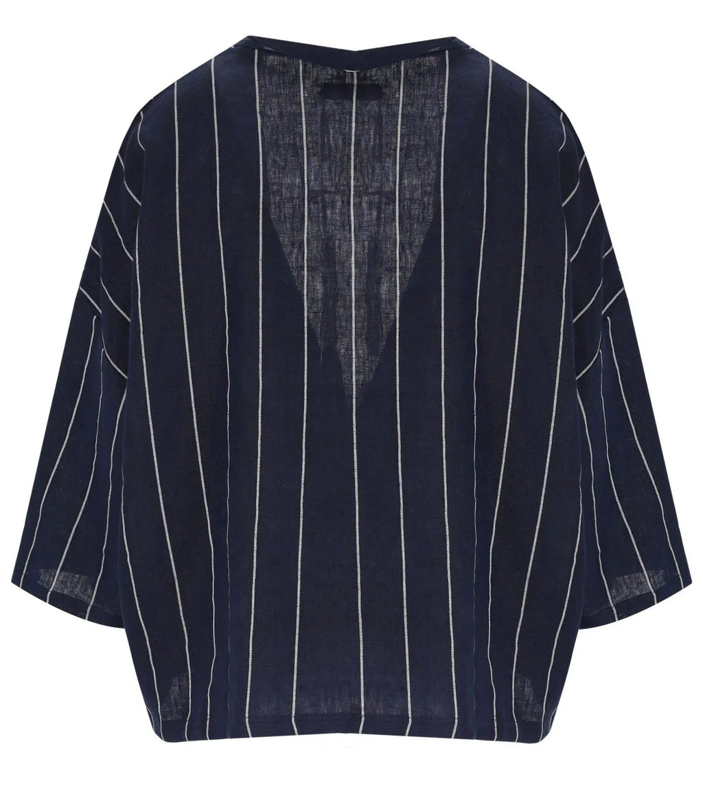 Traffic People Claude Navy Blue Jacket
