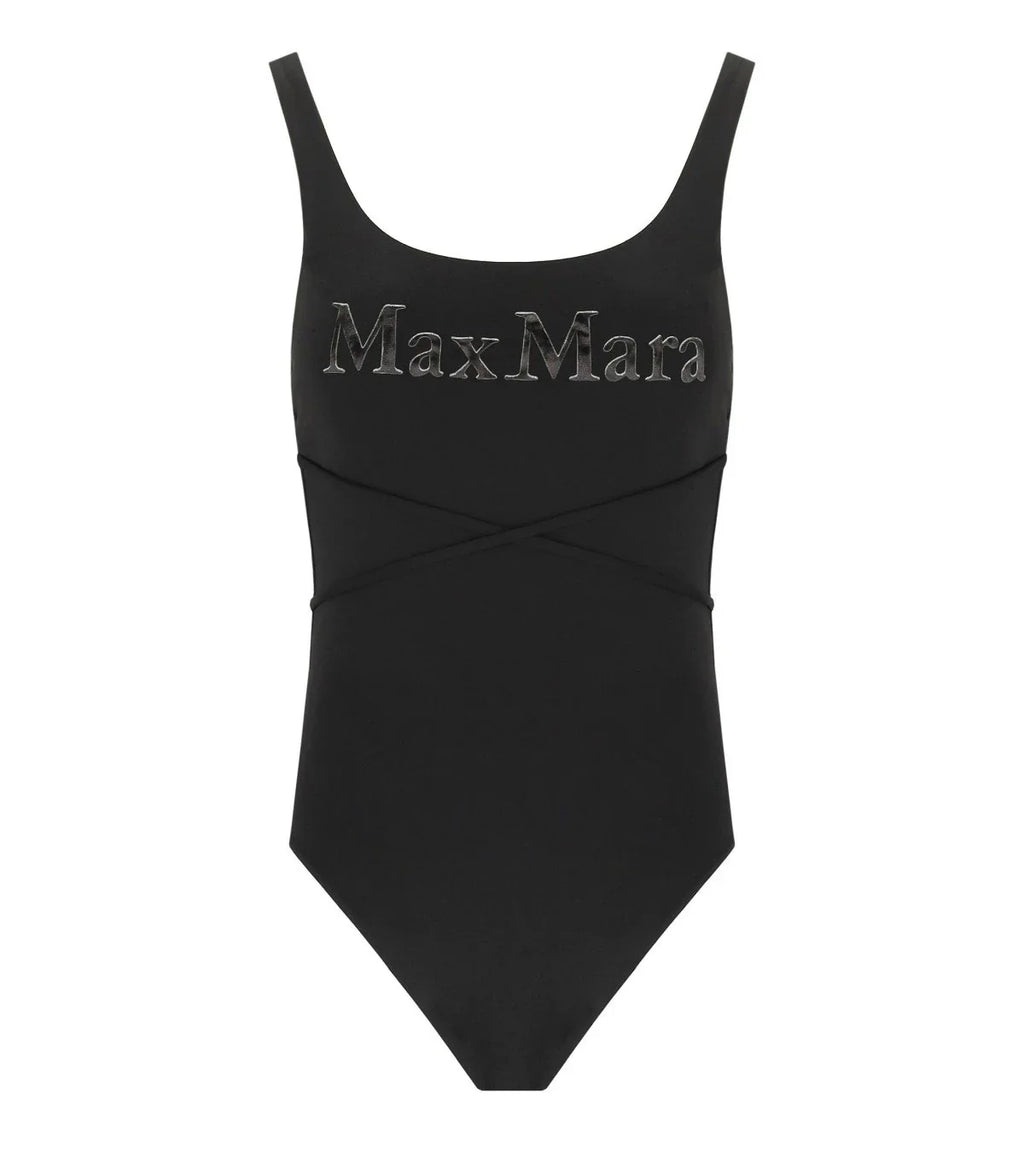 Max Mara Beachwear Carisma Black B Cup Swimsuit