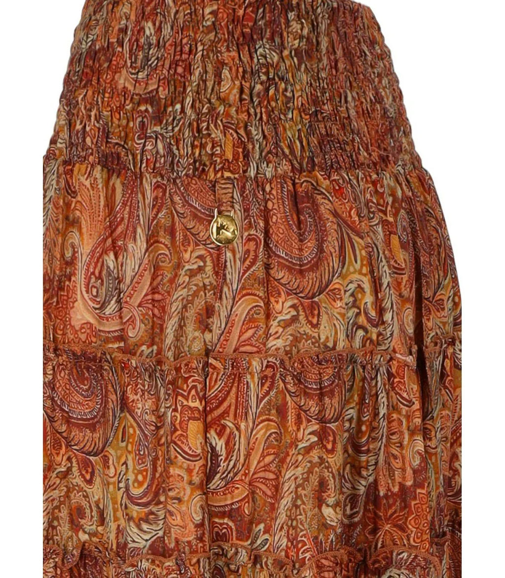 Pahiesa Formentera Rust Skirt