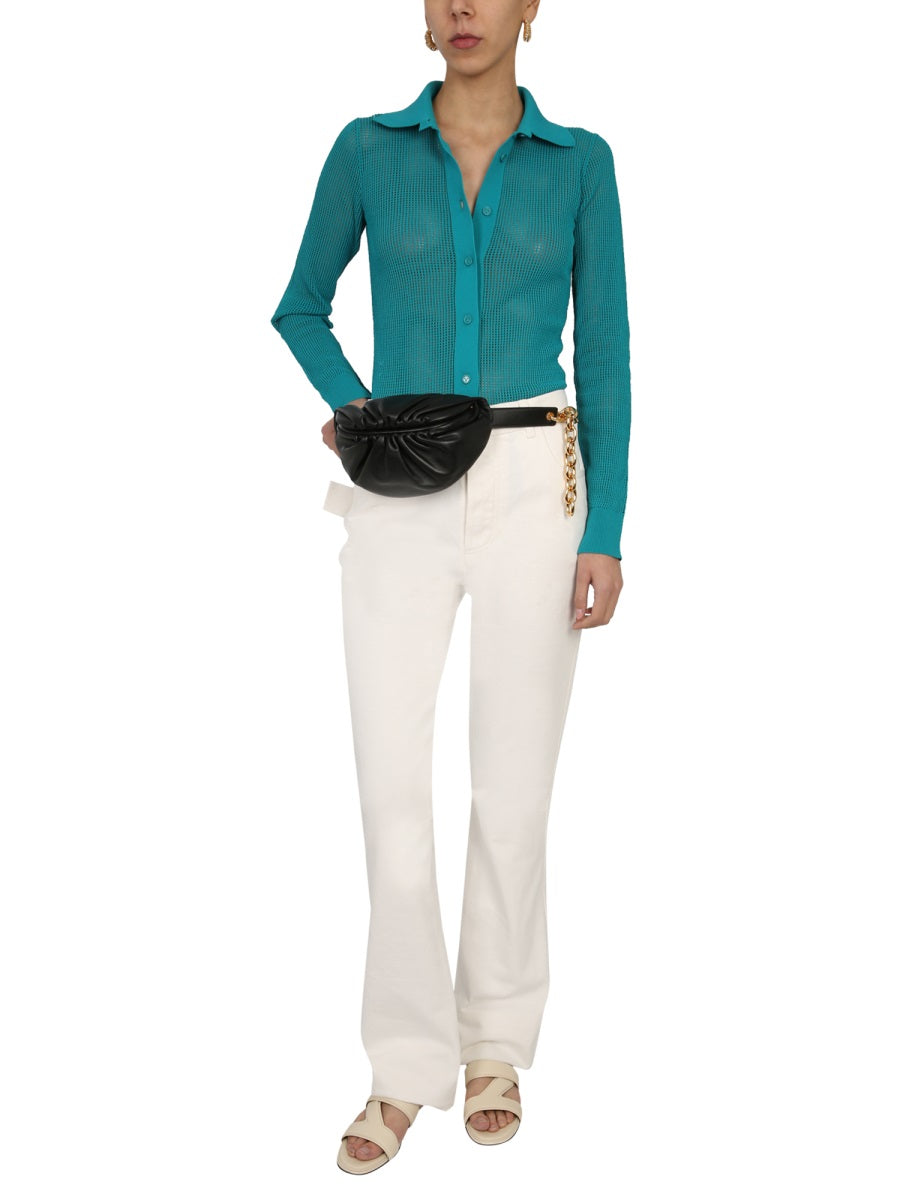 Bottega Veneta Mesh Cardigan