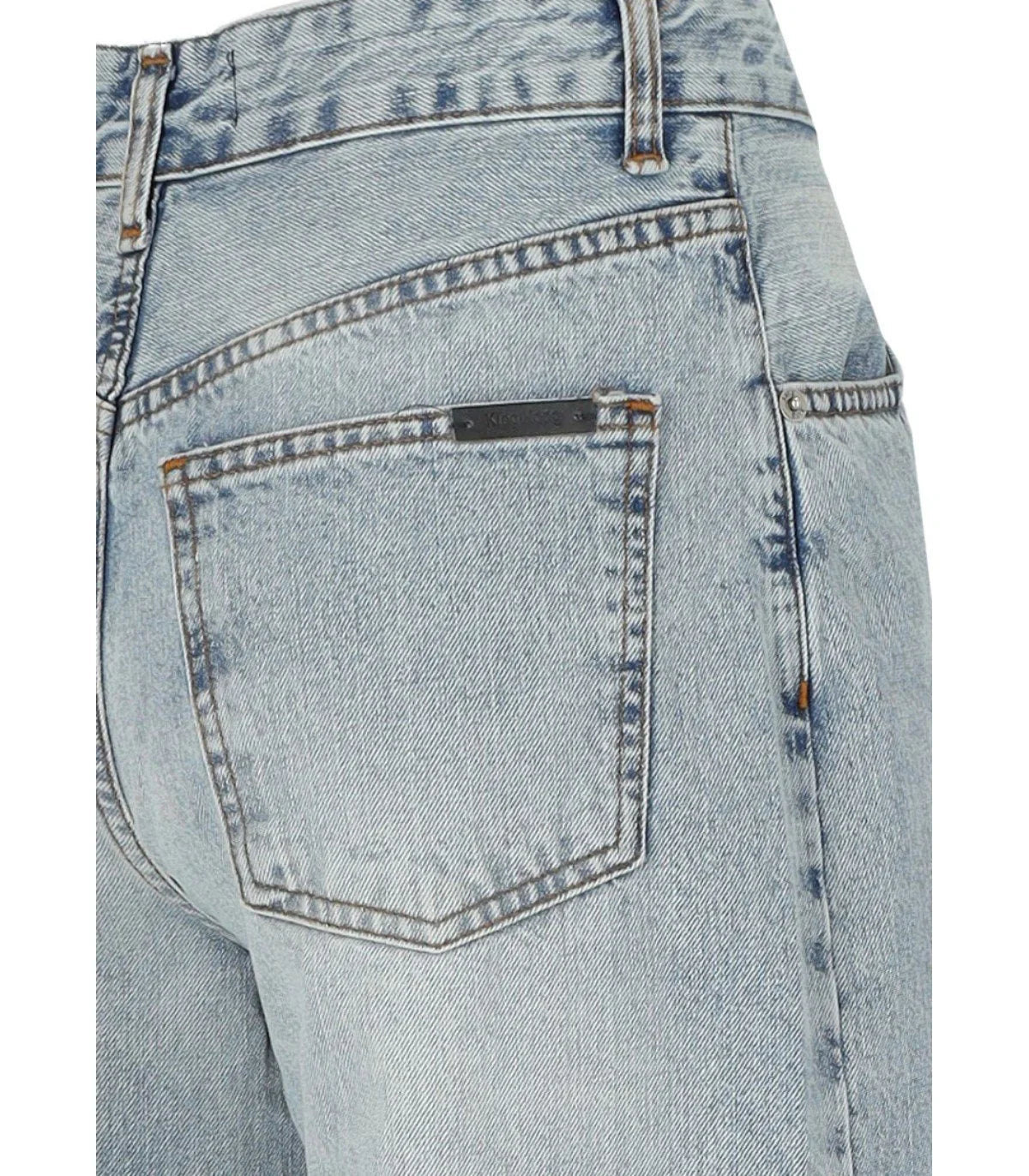 K.K. Light Blue Denim Bermuda Shorts