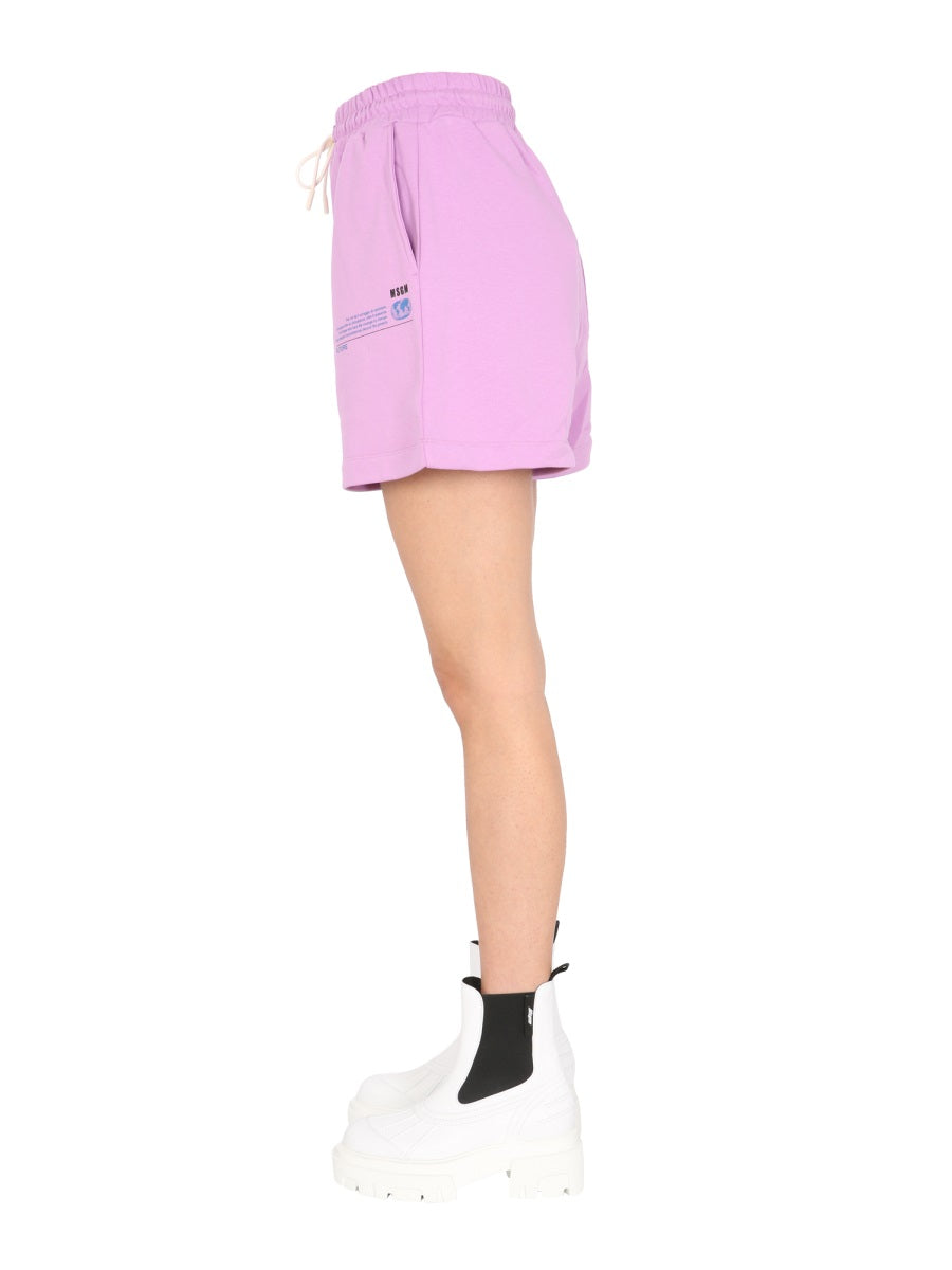 Msgm Cotton Shorts