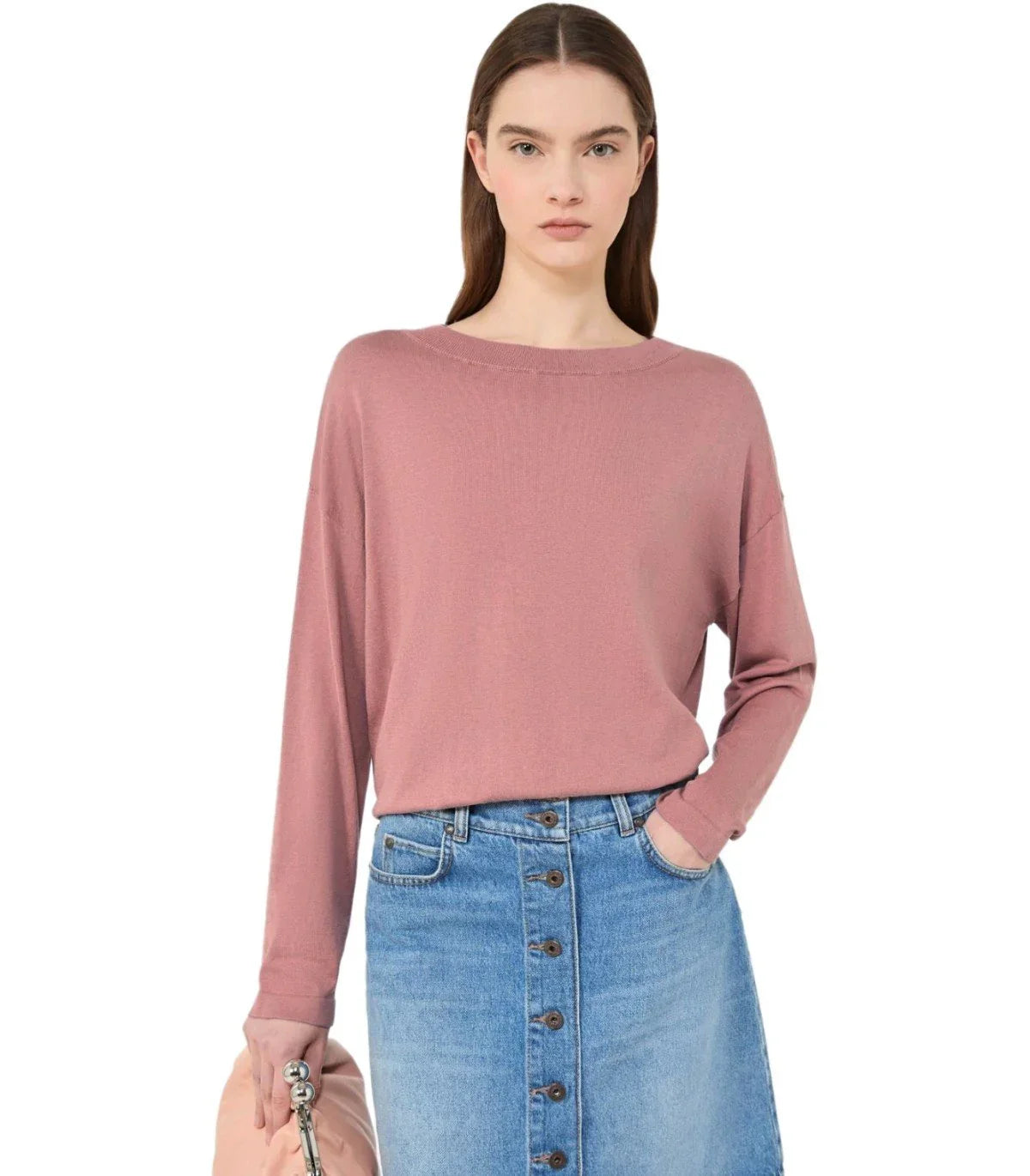 Max Mara Weekend Lepre Pink Pullover