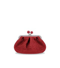 Max Mara Weekend Pasticcino Palmas Small Red Clutch