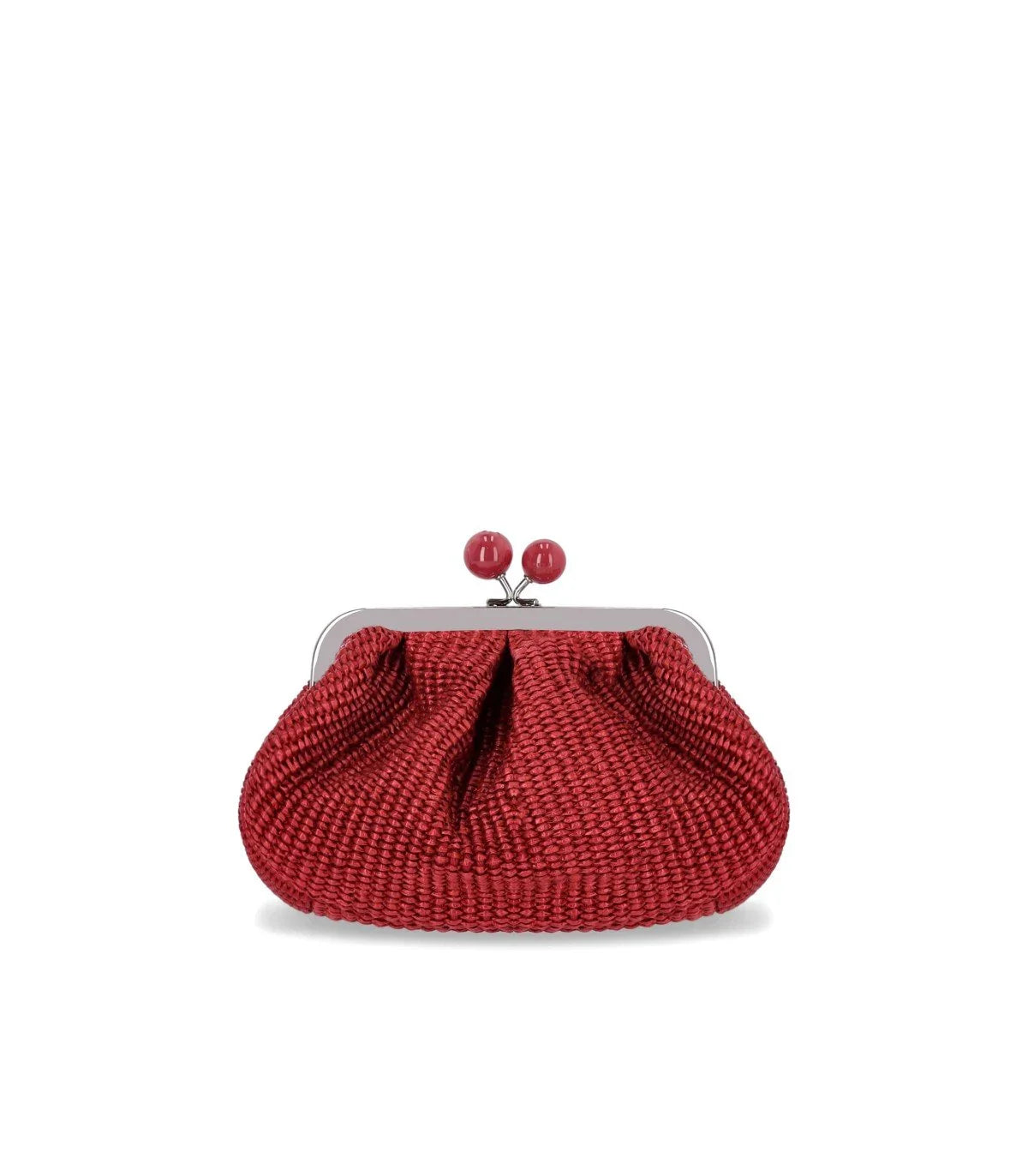 Max Mara Weekend Pasticcino Palmas Small Red Clutch