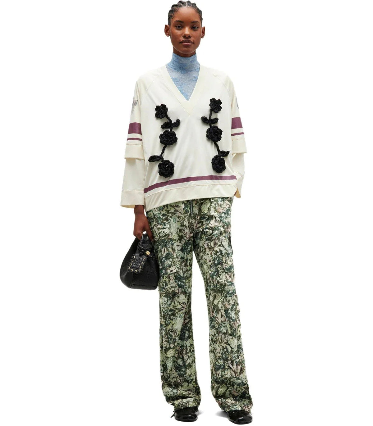 Ganni Jadeite Twill Pants