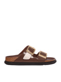 Birkenstock Arizona Db Hex Shine Carafe, Natural Leather, S