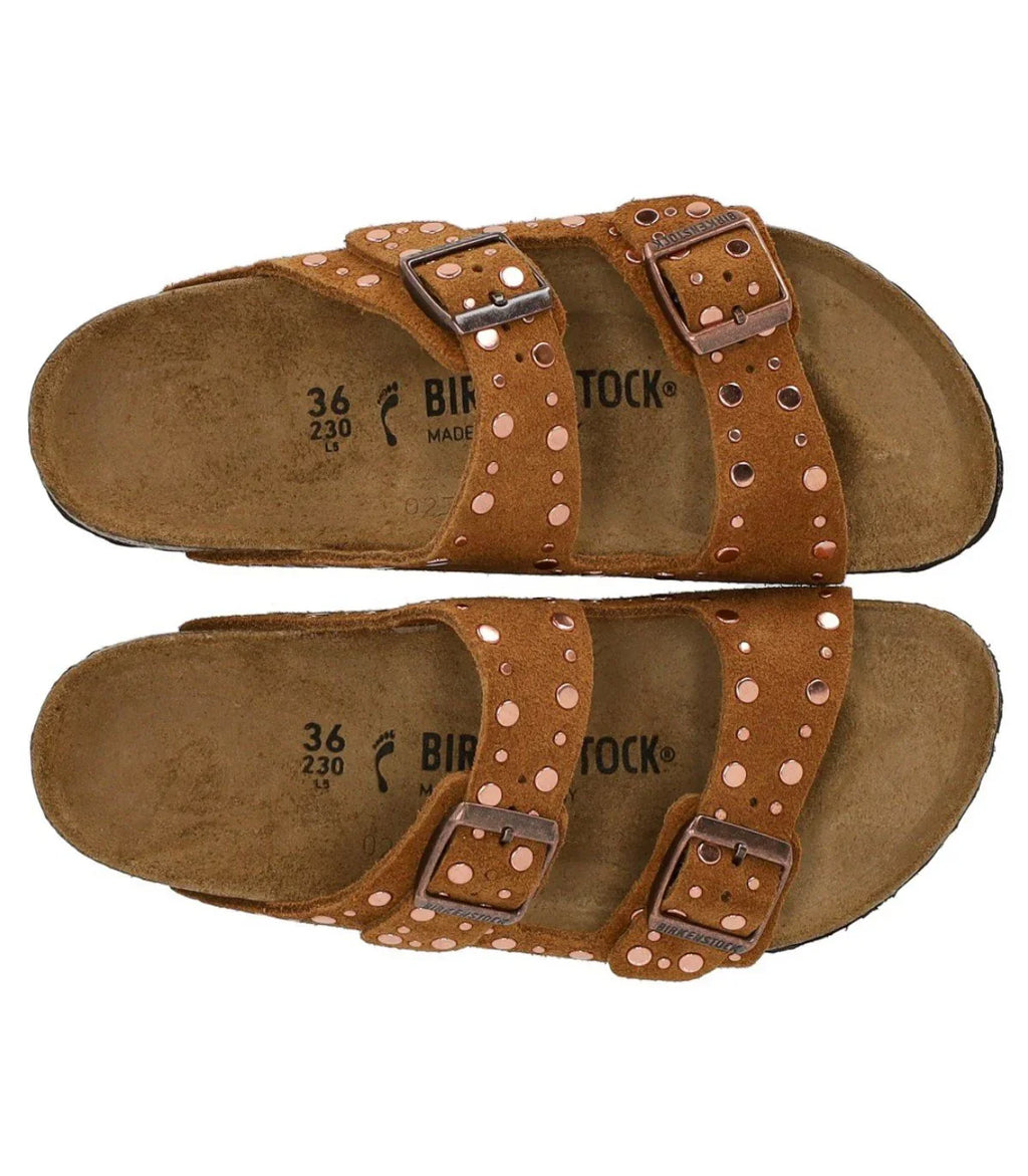 Birkenstock Arizona Rivet Mink Sandal