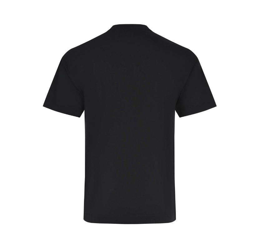 Palm Angels Neck Logo Regular Tee