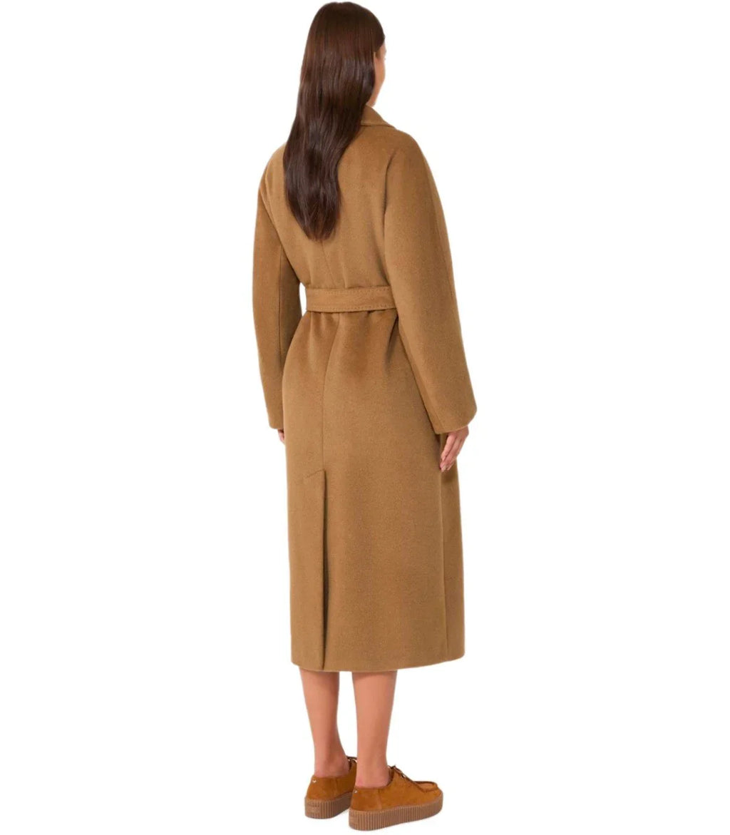 Max Mara Weekend Tempera Camel Belted Coat