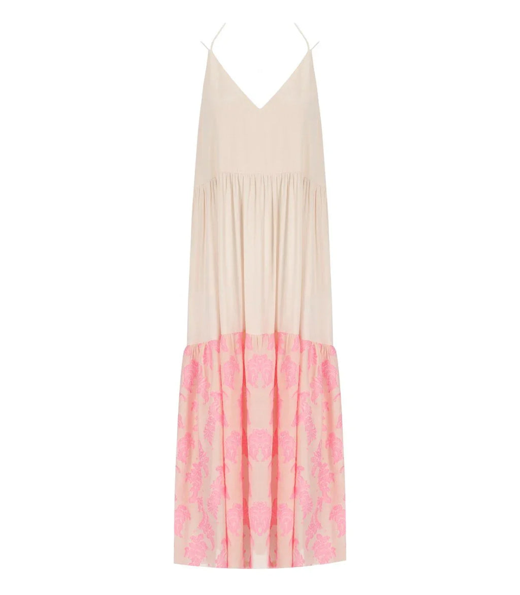 Traffic People Ithaca Pink Long Dress