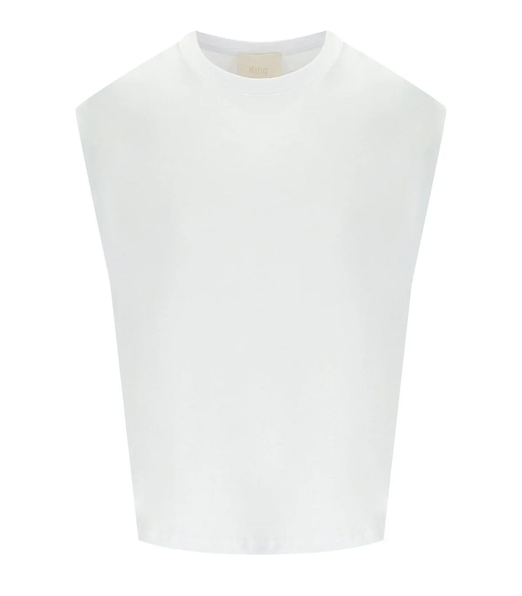 K.K. Carol White T Shirt