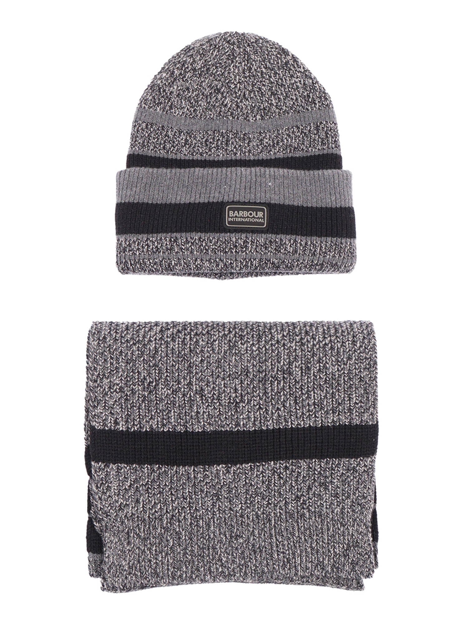 Barbour Boston Beanie & Scarf Gift Set