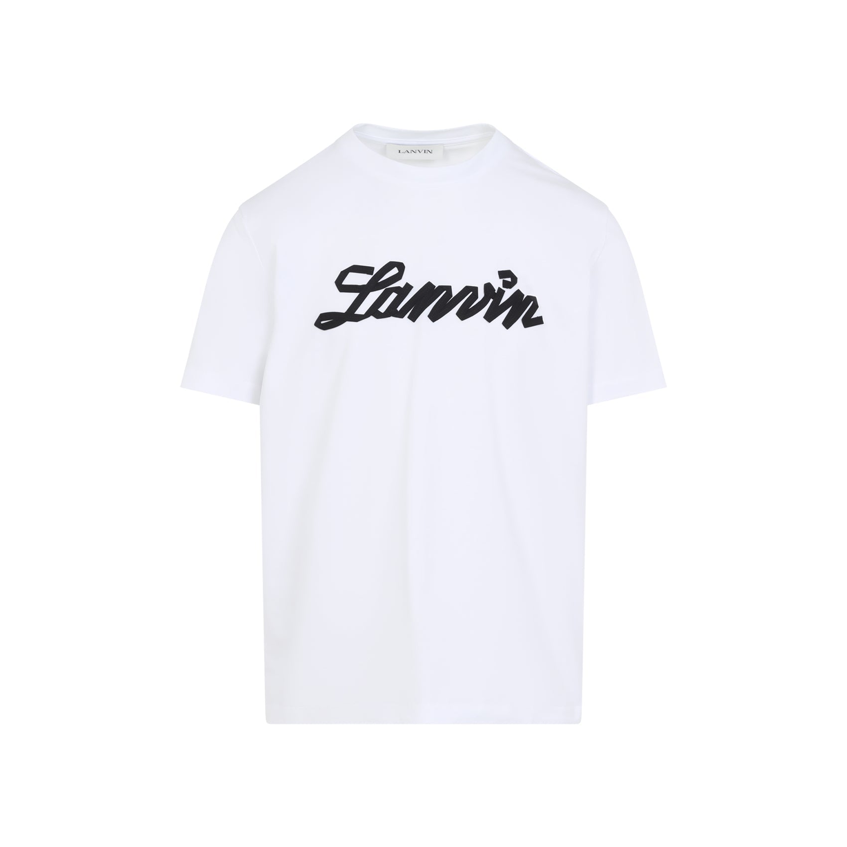 Lanvin Embroidered Logo T Shirt