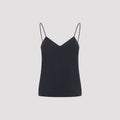 Max Mara Unghia Washed Silk Tank Top
