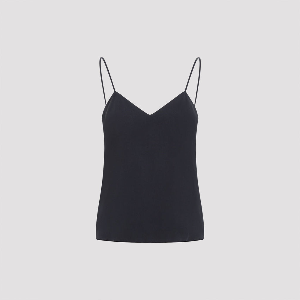 Max Mara Unghia Washed Silk Tank Top