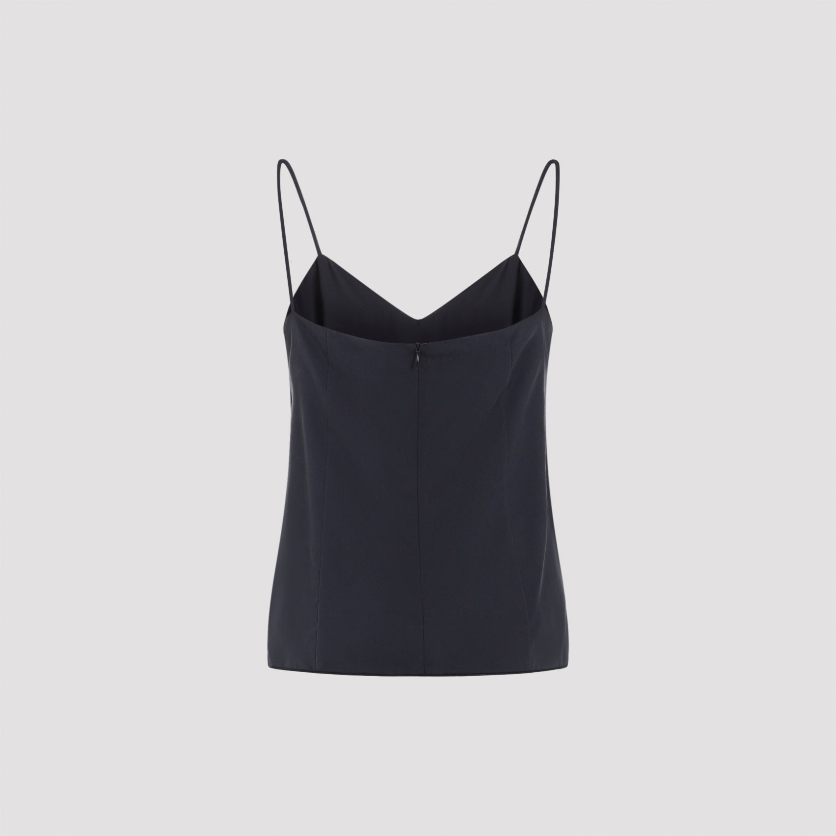 Max Mara Unghia Washed Silk Tank Top