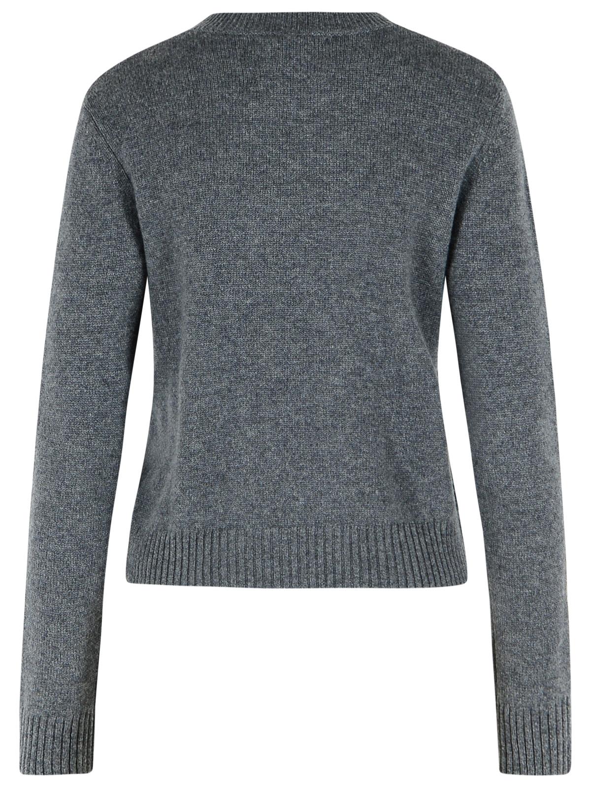 Lisa Yang 'Mable' Graphite Cashmere Sweater