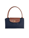 Longchamp Bag With 'L Le Pliage Original' Handle In Tela 'Marine'