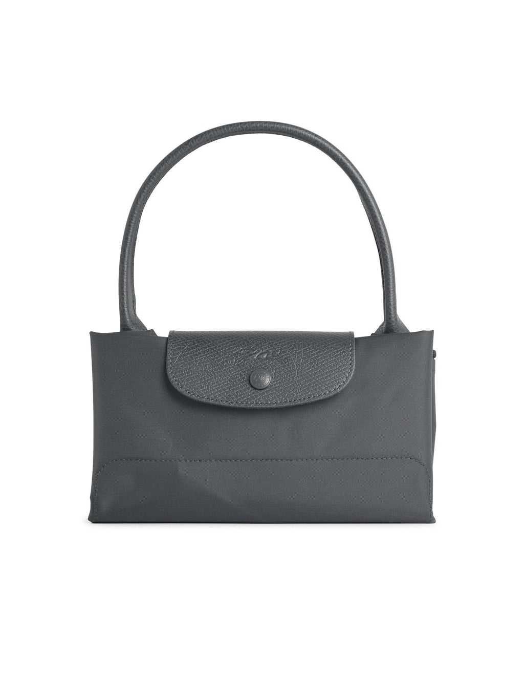 Longchamp Bag With 'L Le Pliage One' Handle In Tela Anthracite