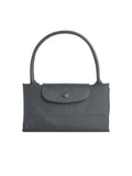 Longchamp Bag With 'L Le Pliage One' Handle In Tela Anthracite