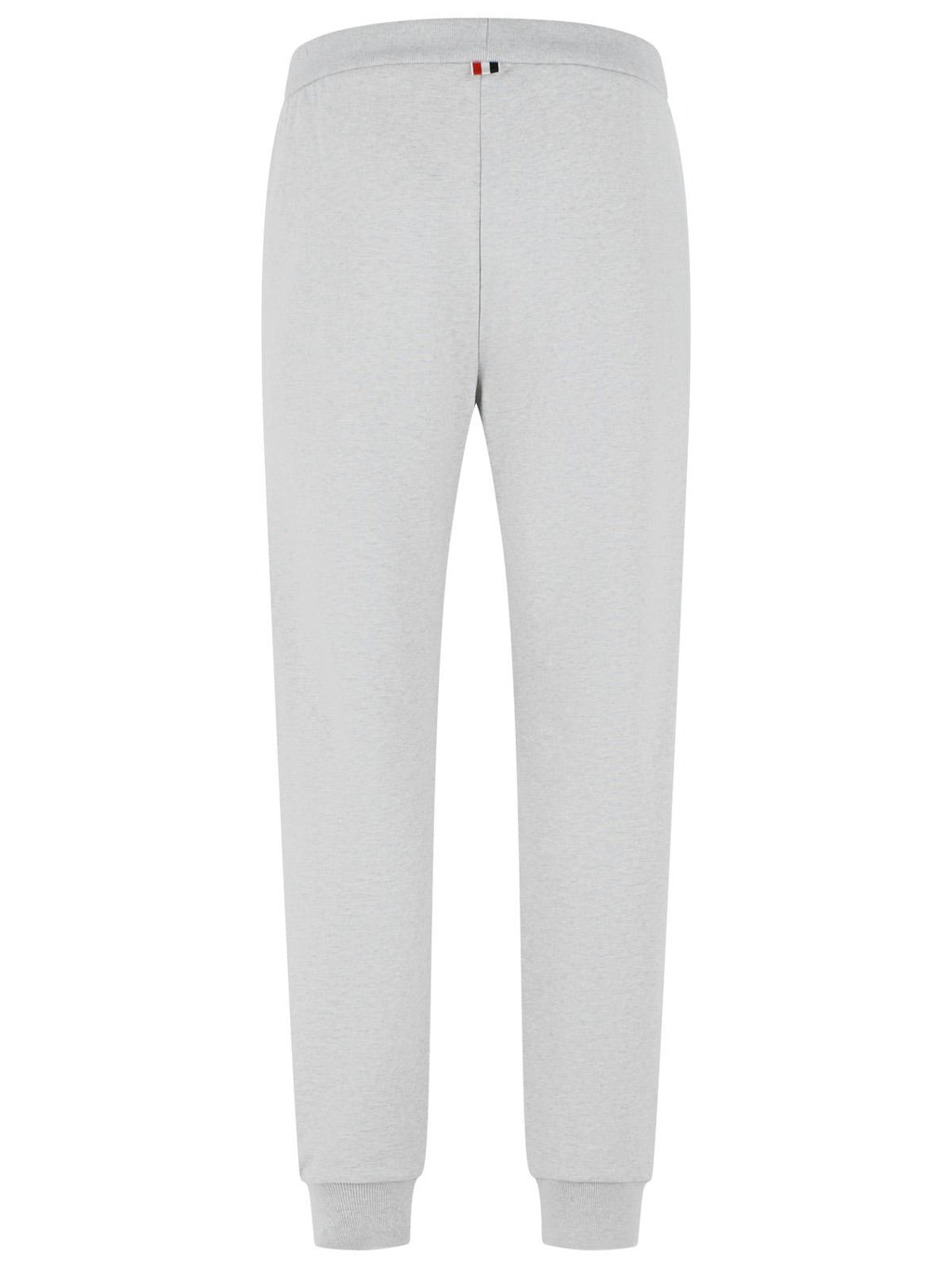 Thom Browne 'Colorblock 4 Bar' Grey Cotton Pants