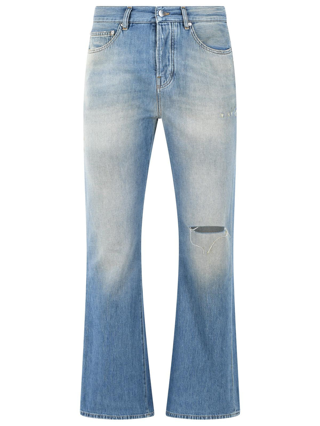 Amiri 'Slash Bootcut' Light Blue Denim Jeans