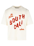 Amiri 'South Cali' Ivory Cotton T Shirt