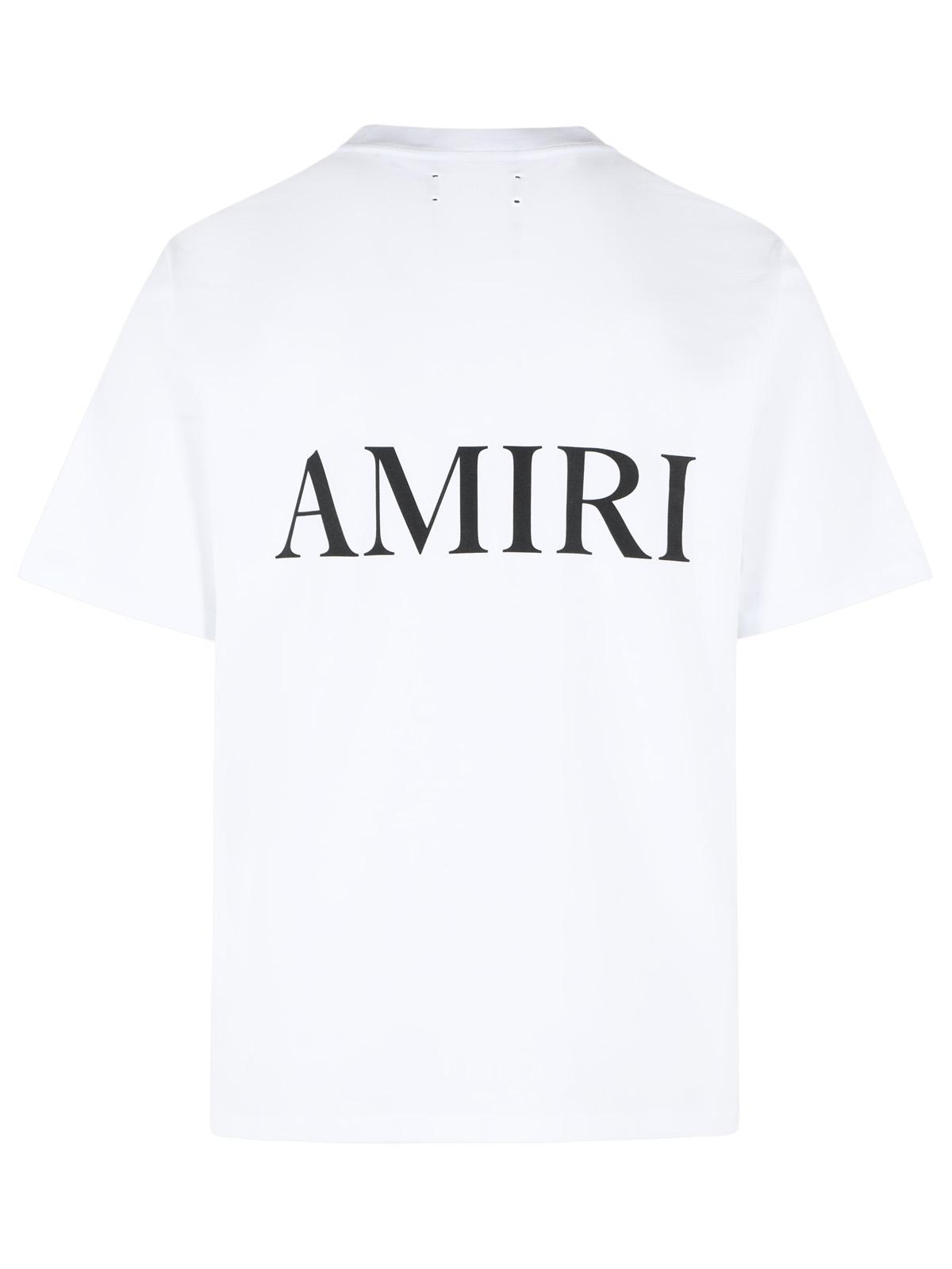 Amiri 'Ma Core' White Cotton T Shirt